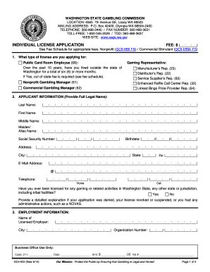 washington state gambling license|Apply for your license .